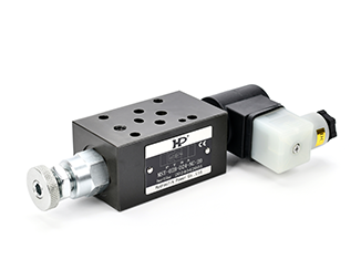 疊加式電控節流閥